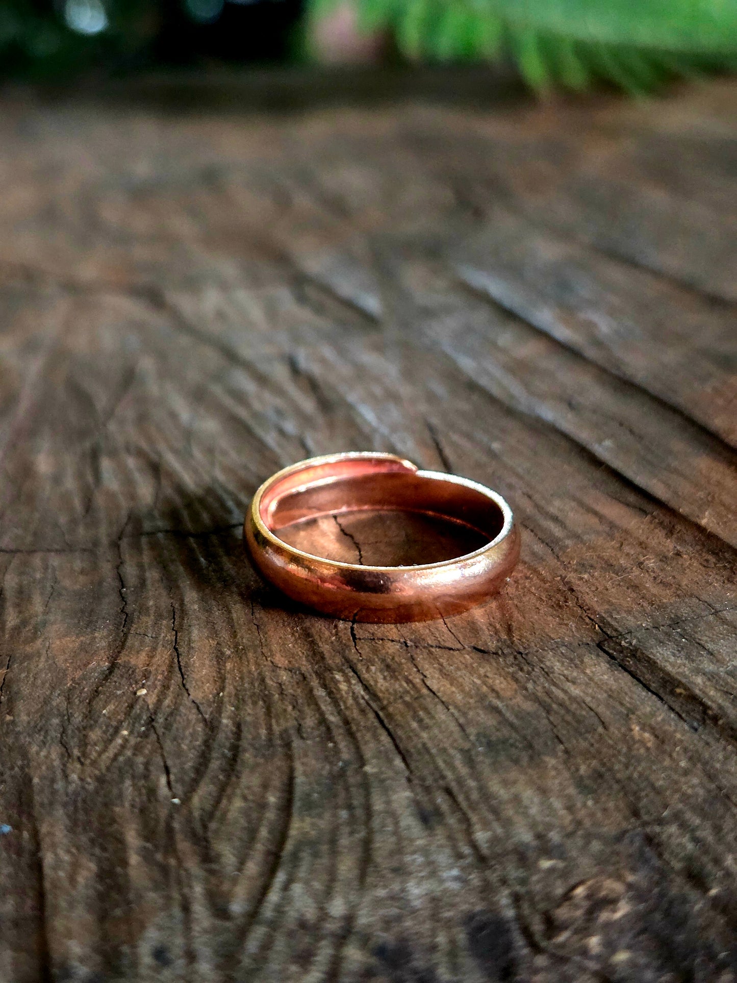Copper Ring Adjustable 2mm