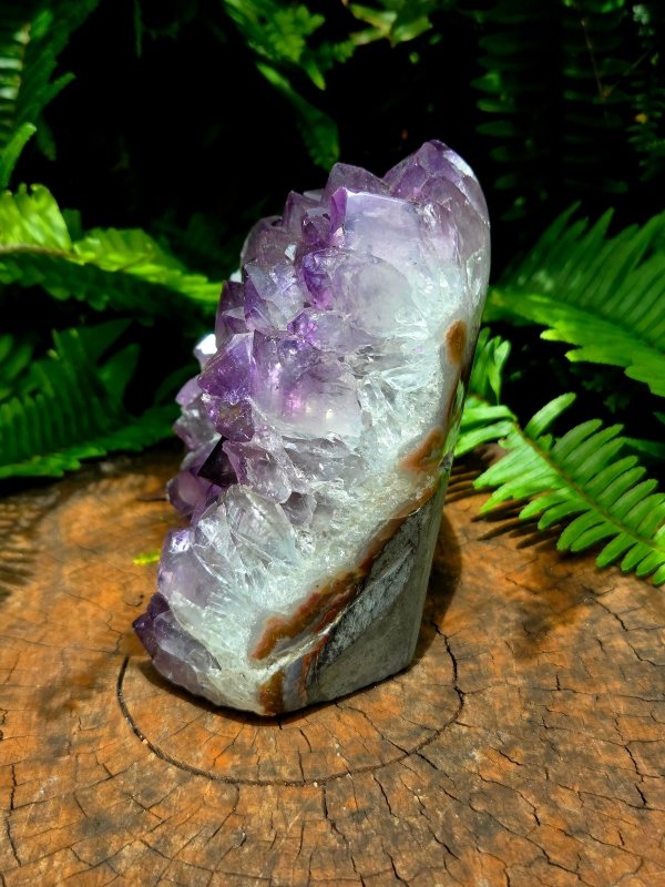 Amethyst Crystal Geode Cluster 1270g - Crystals Australia