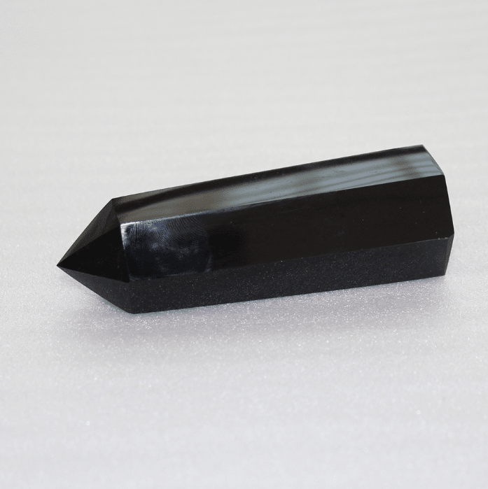 Black Obsidian Tower Point - Crystals Australia