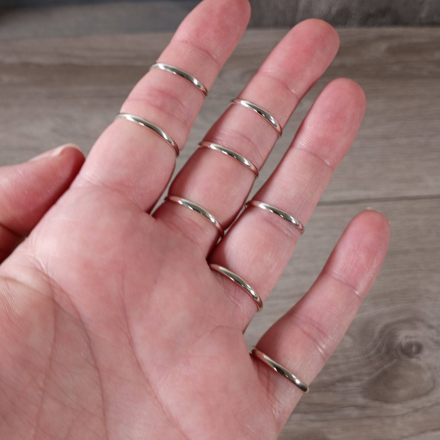 Rose Quartz Ring 925 Sterling Silver "Boho Timeless Style"
