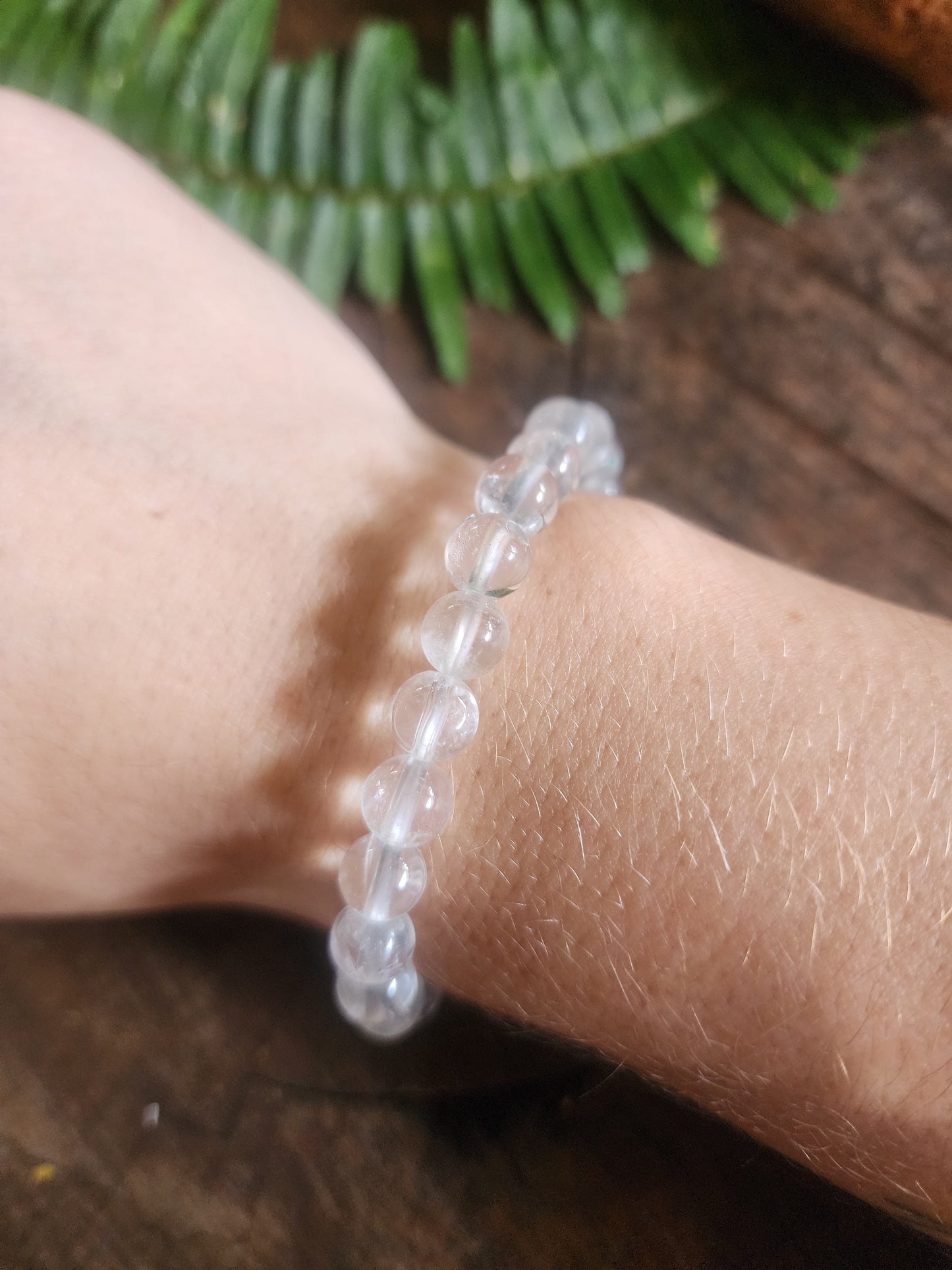 Clear Quartz Bracelet 8mm Australia