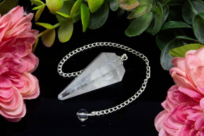 Clear Quartz Crystal Pendulum - Crystals Australia