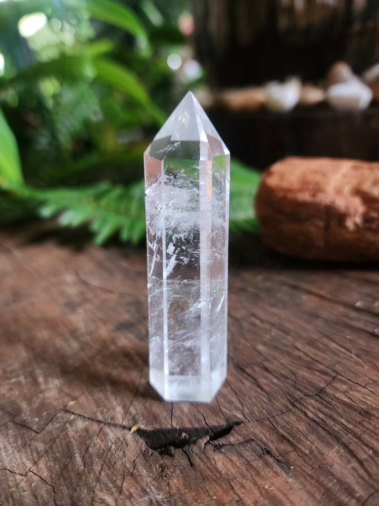 Clear Quartz Tower Point Australia