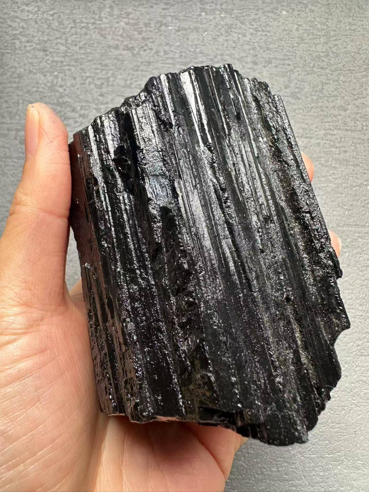 AAAAA Top Quality Large Natural Raw Black Tourmaline Crystal
