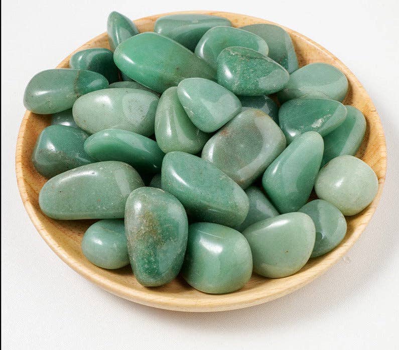 Crystals Green Aventurine Tumble Stones Australia