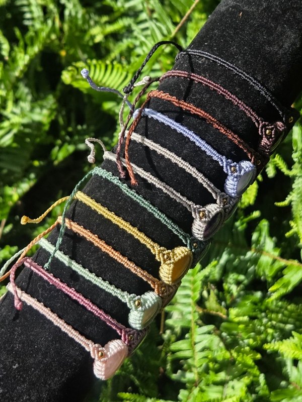 Handmade Crystal Macrame Bracelets - Jewellery Australia