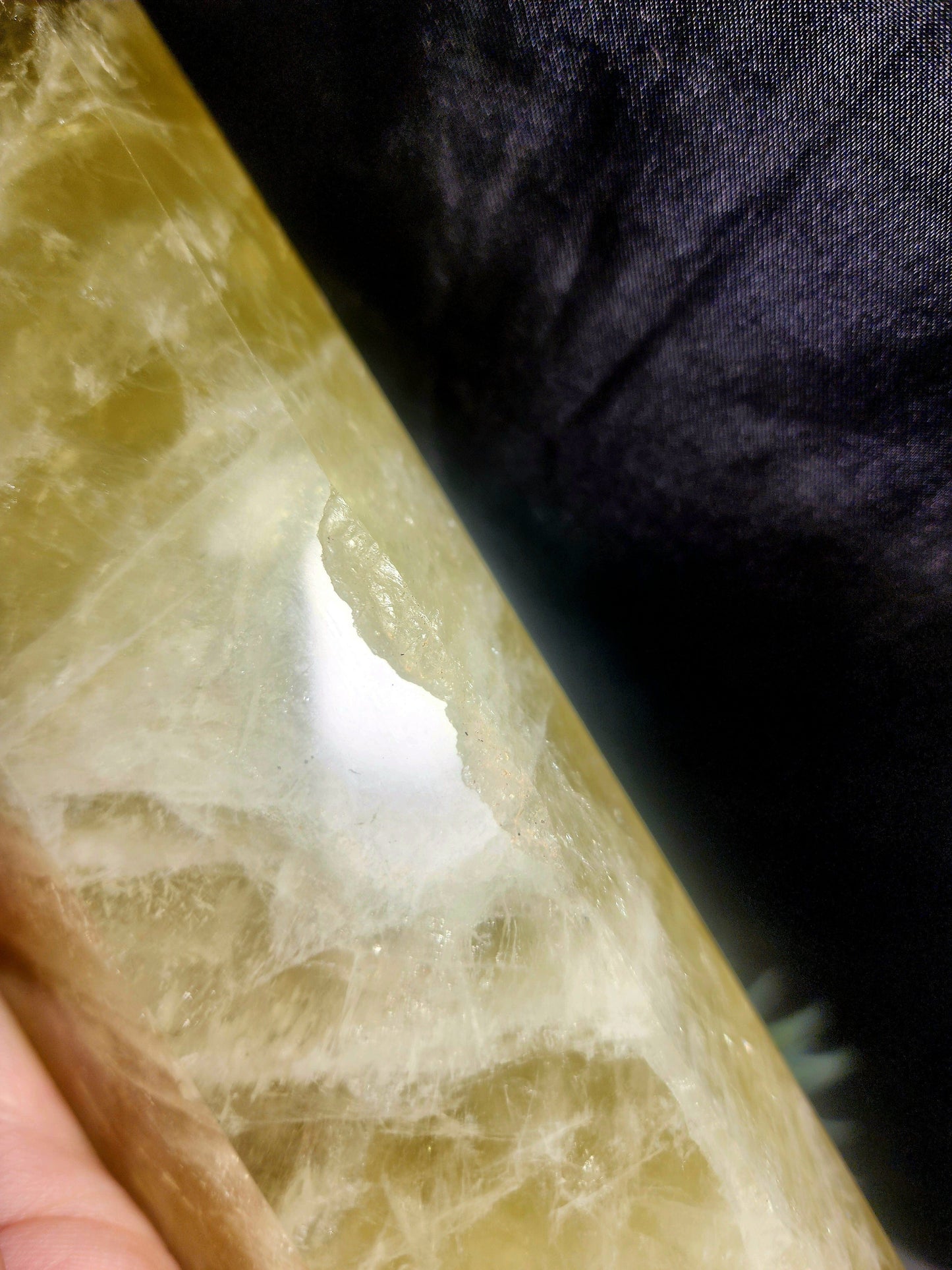 Crystals Large Smoky Citrine Quartz Crystal Tower Point 1218g 21cm Australia