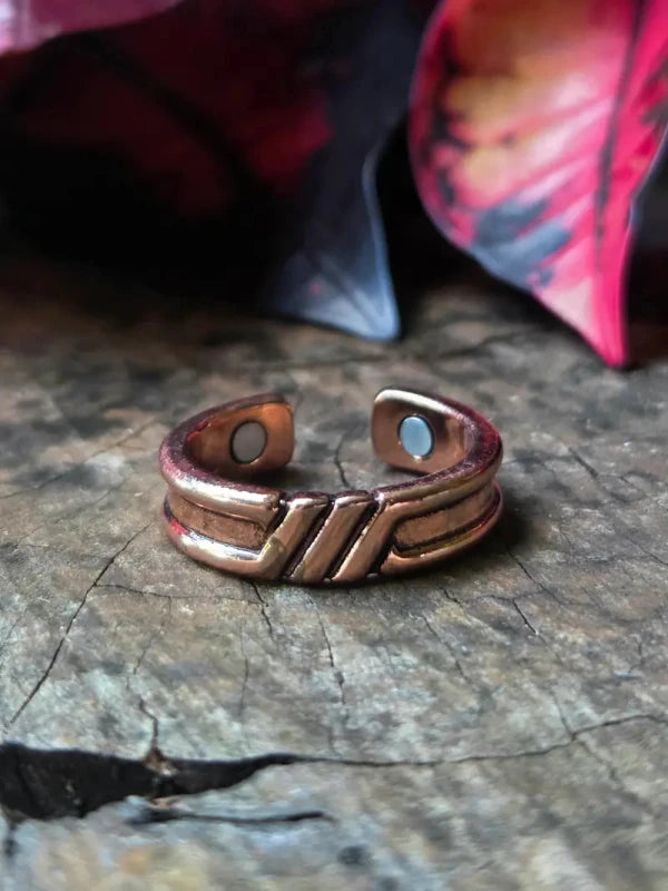 Magnetic Pure Copper Ring - Jewellery Australia