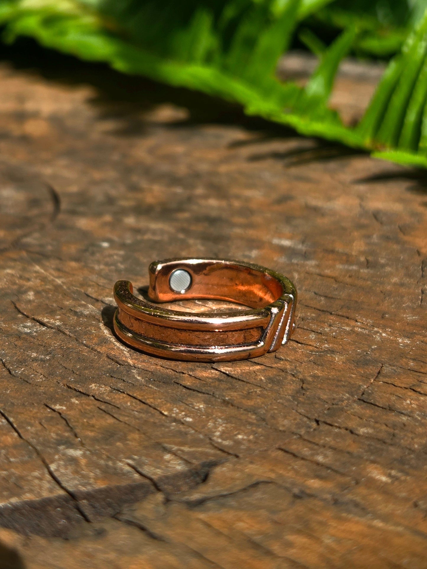 Jewellery Magnetic Pure Copper Ring