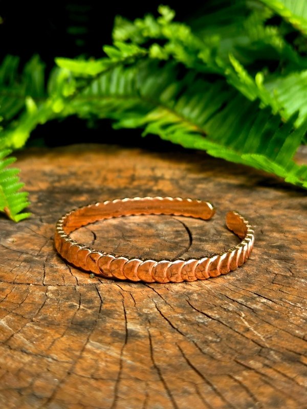 Pure Copper Cuff Bracelet - Jewellery Australia