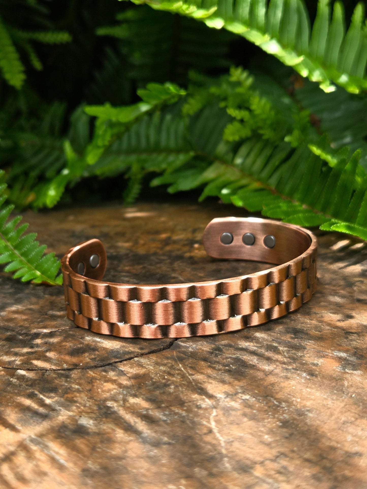 Jewellery Pure Copper Magnetic Bracelet - Link Design
