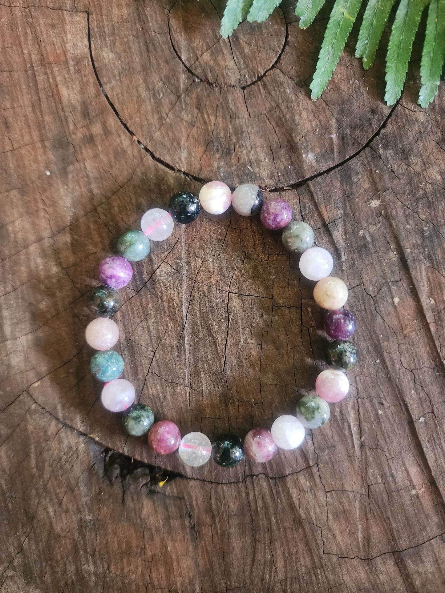 Watermelon Tourmaline Bracelet 6-7mm Australia