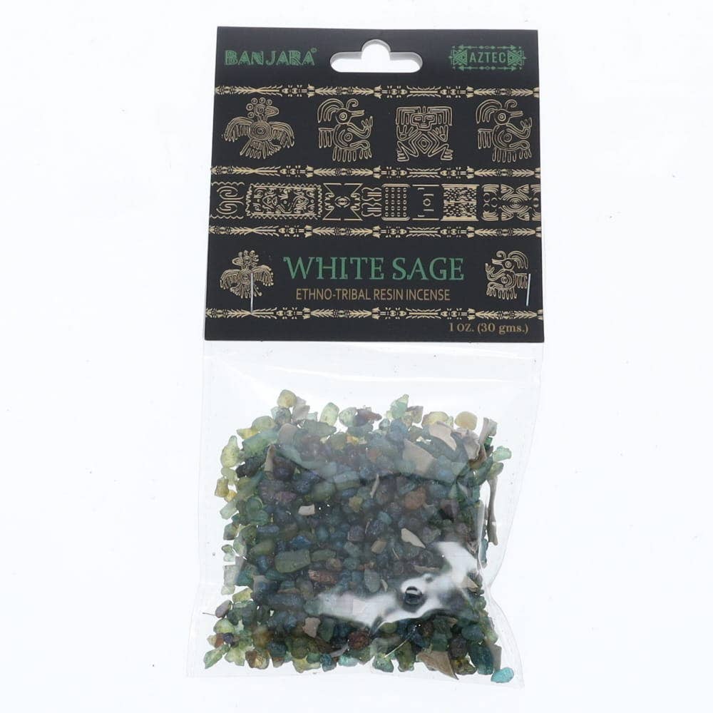 Banjara Resin Incense - White Sage 30gms