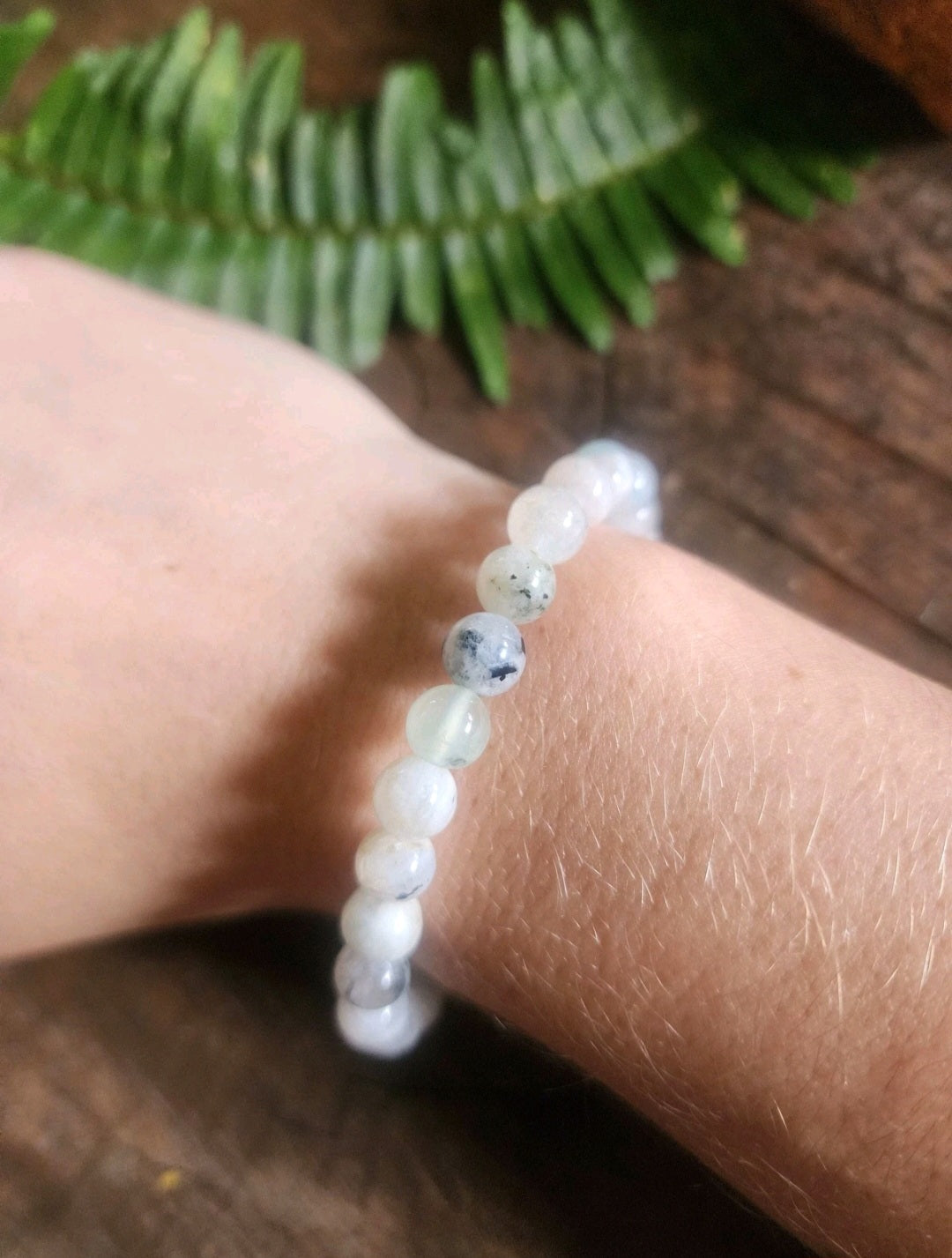 Rainbow Moonstone Bracelet 8mm
