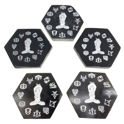 Selenite Charging Plate - Zodiac