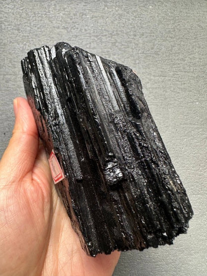 AAAAA Top Quality Large Natural Raw Black Tourmaline Crystal - Crystals Australia