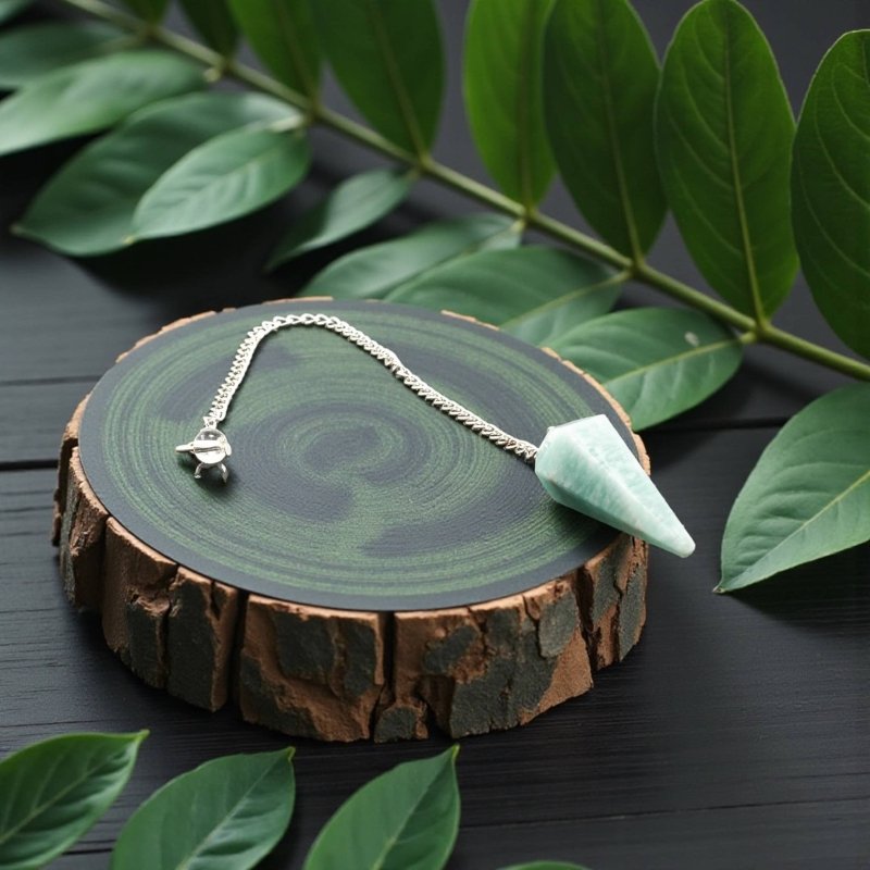 Amazonite Crystal Pendulum - Crystals Australia