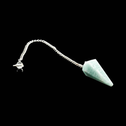 Amazonite Crystal Pendulum - Crystals Australia
