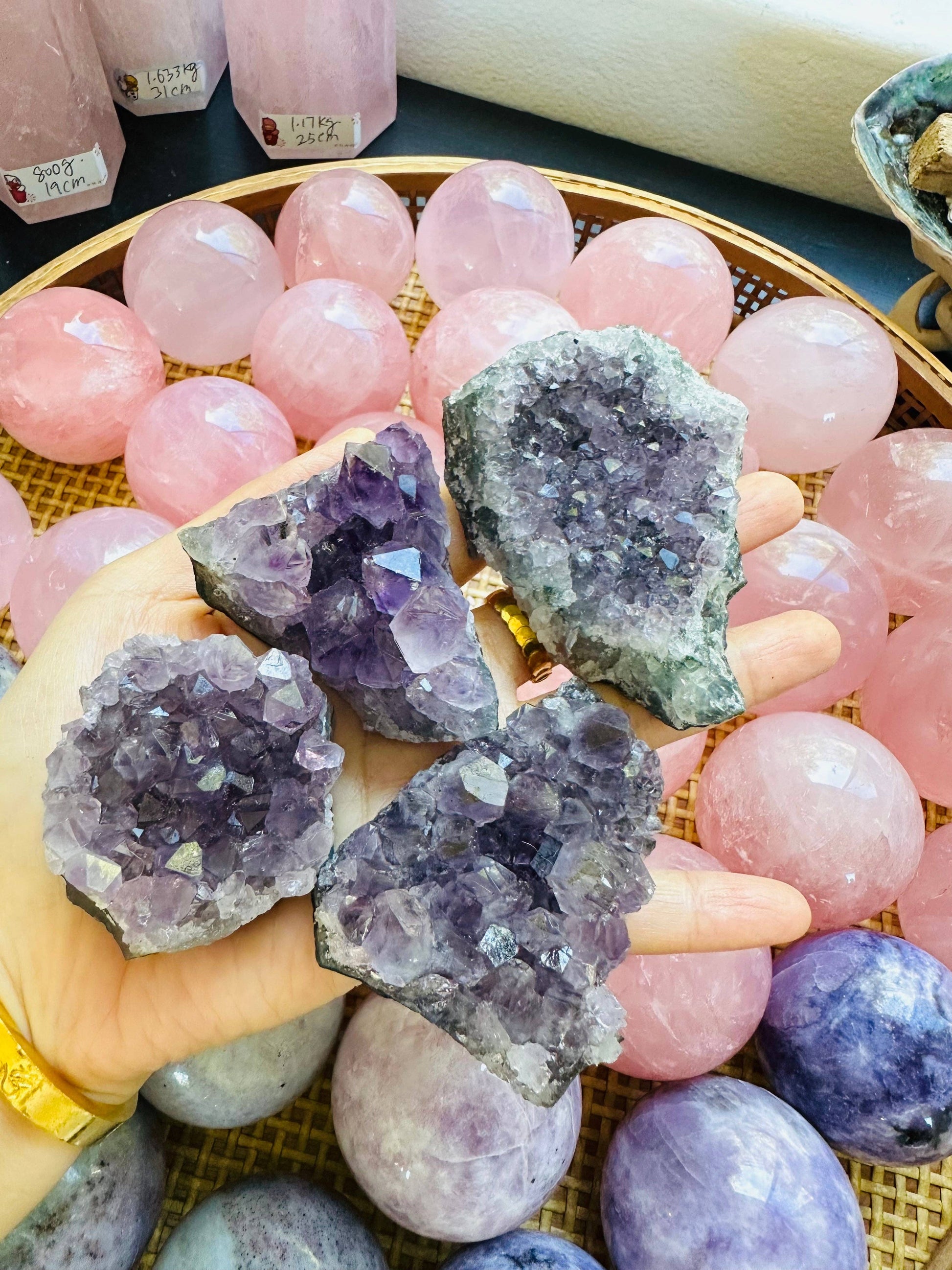 Crystals Amethyst Cluster