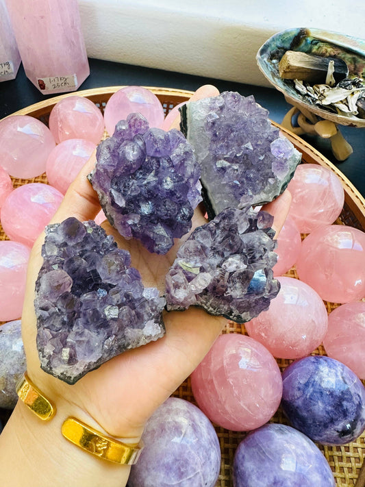 Crystals Amethyst Cluster Australia