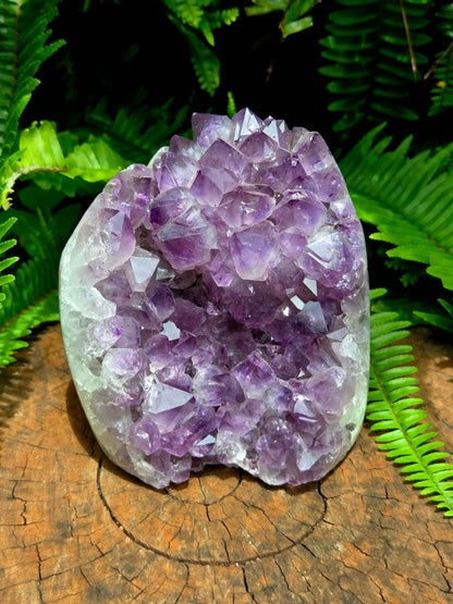 Amethyst Crystal Geode Cluster 1270g - Crystals Australia