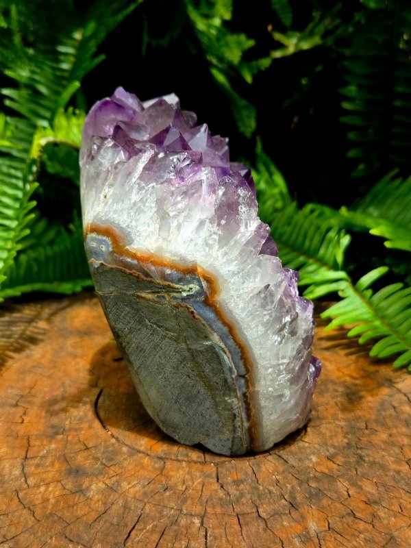 Amethyst Crystal Geode Cluster 1270g - Crystals Australia