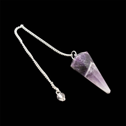 Amethyst Crystal Pendulum - Accessories Australia