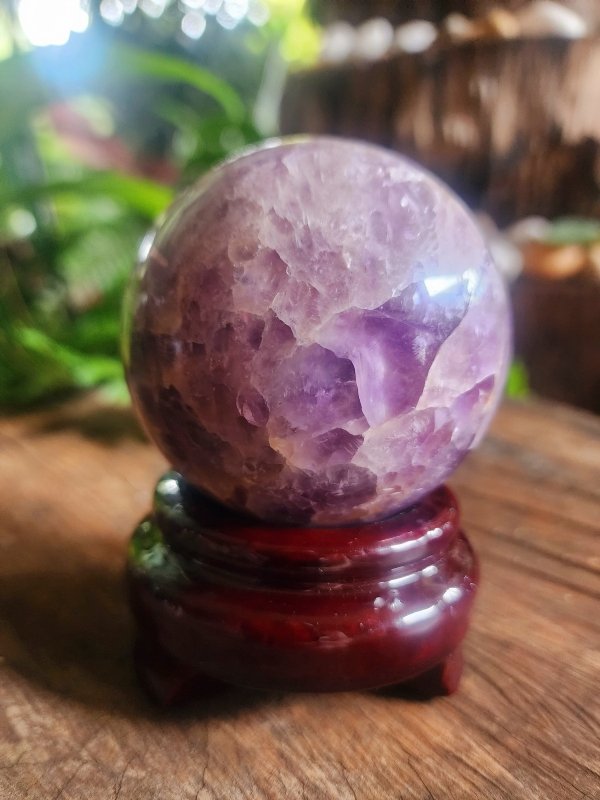 Amethyst Crystal Sphere 7cm - Crystals Australia