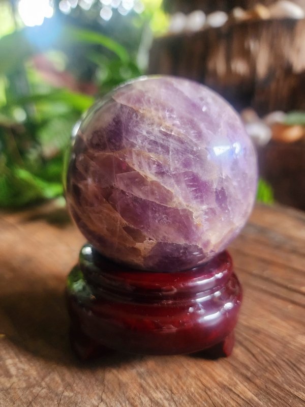 Amethyst Crystal Sphere 7cm - Crystals Australia