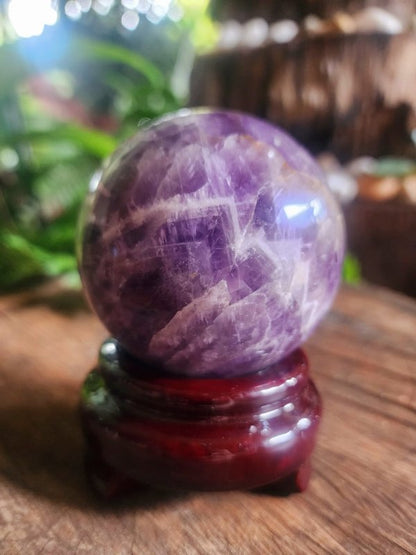 Amethyst Crystal Sphere 7cm - Crystals Australia