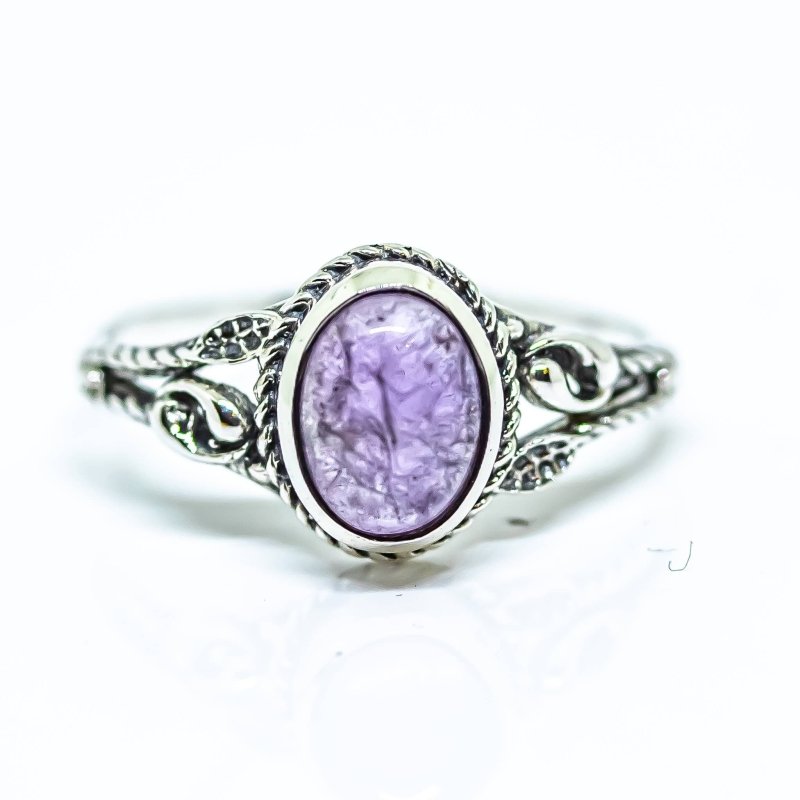 Amethyst Ring 925 Sterling Silver - Jewellery Australia
