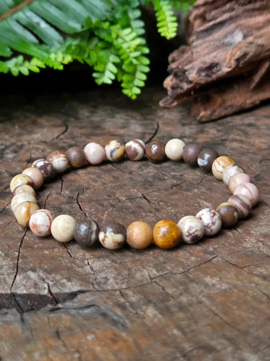 Australian Zebra Stone Bracelet - Jewellery Australia