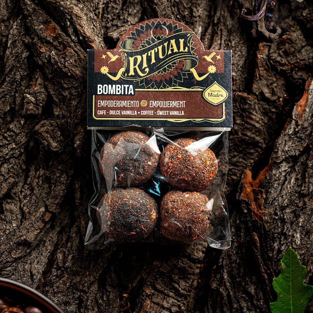 Empowerment Ritual Smudge Bombs - Coffee & Vanilla - Sagrada Madre