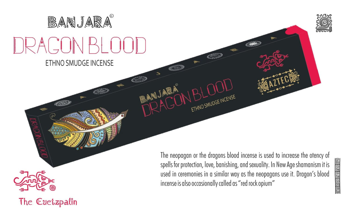Incense Dragons Blood Banjara Incense Sticks Australia