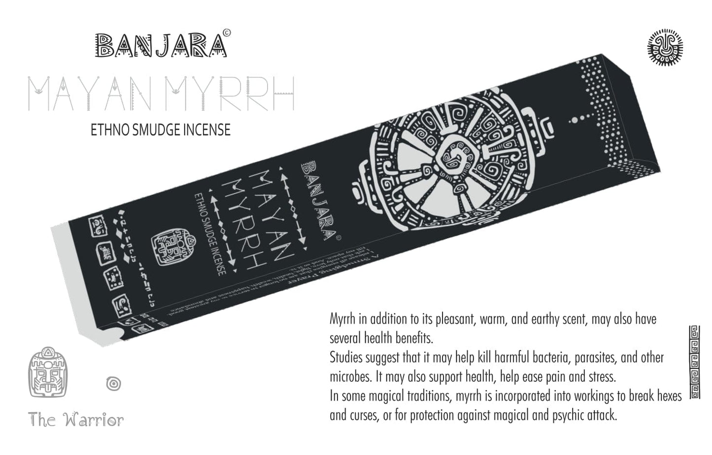 Incense Myrrh Banjara Incense Sticks Australia