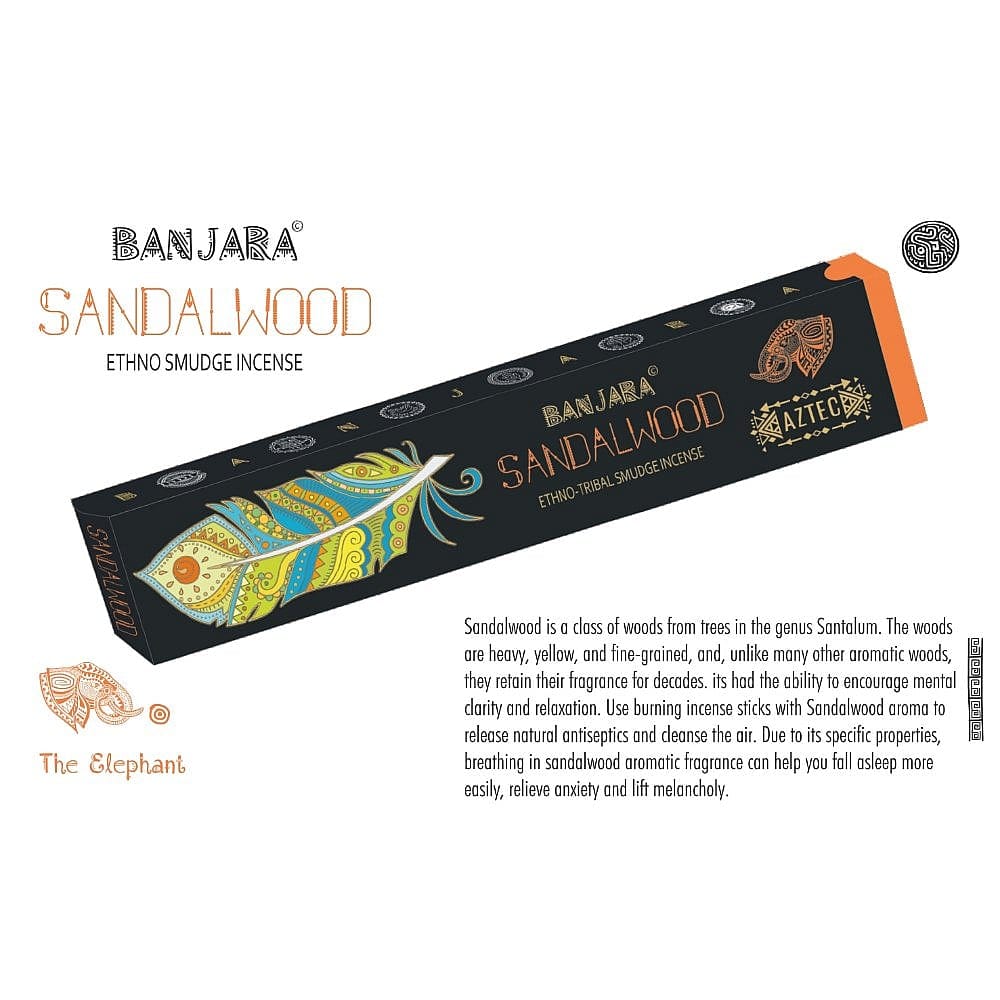 Incense Sandalwood Banjara Incense Sticks Australia
