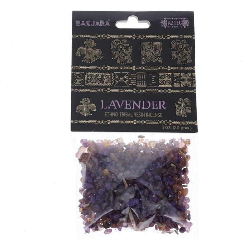 Banjara Resin Incense - Lavender 30gms - Incense Australia