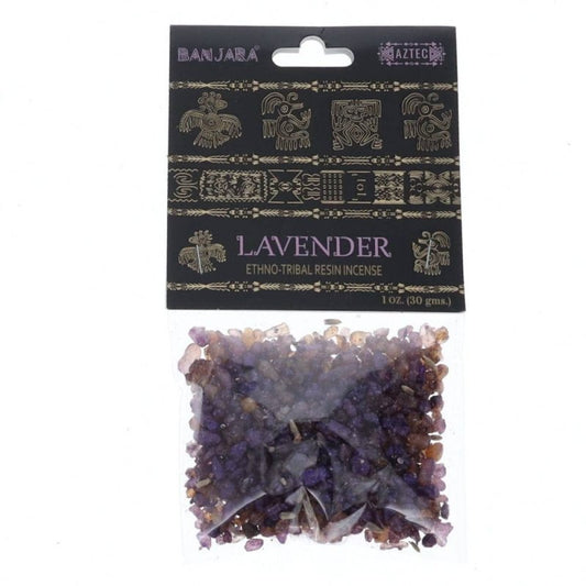 Banjara Resin Incense - Lavender 30gms - Incense Australia