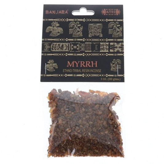 Banjara Resin Incense - Myrrh 30gms - Incense Australia
