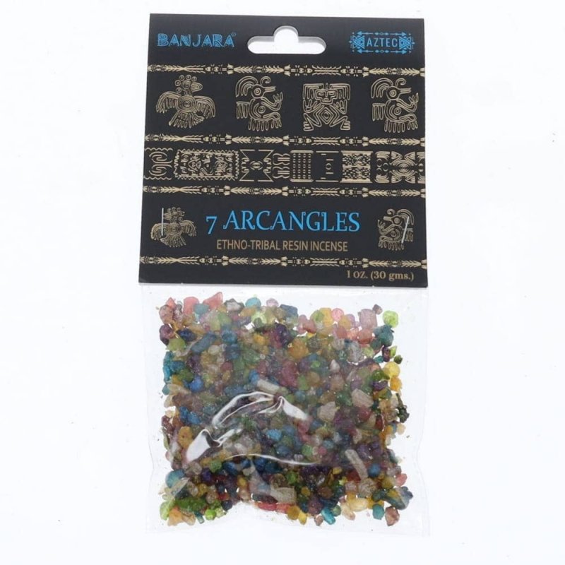 Banjara Resin Incense - Seven Archangels 30gms - Incense Australia