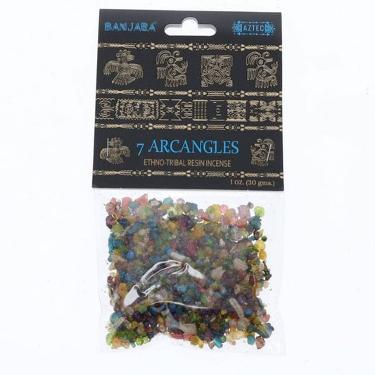 Banjara Resin Incense - Seven Archangels 30gms - Incense Australia