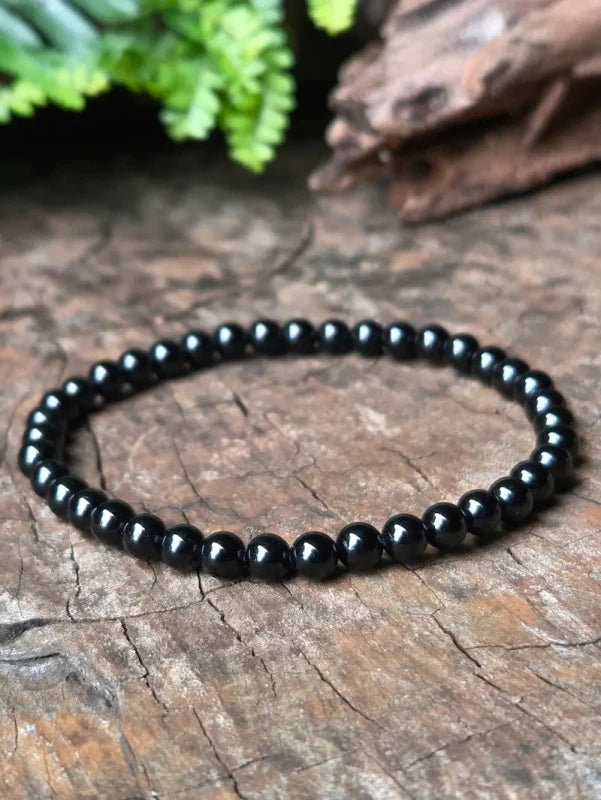 Black Obsidian Bracelet - Crystals Australia