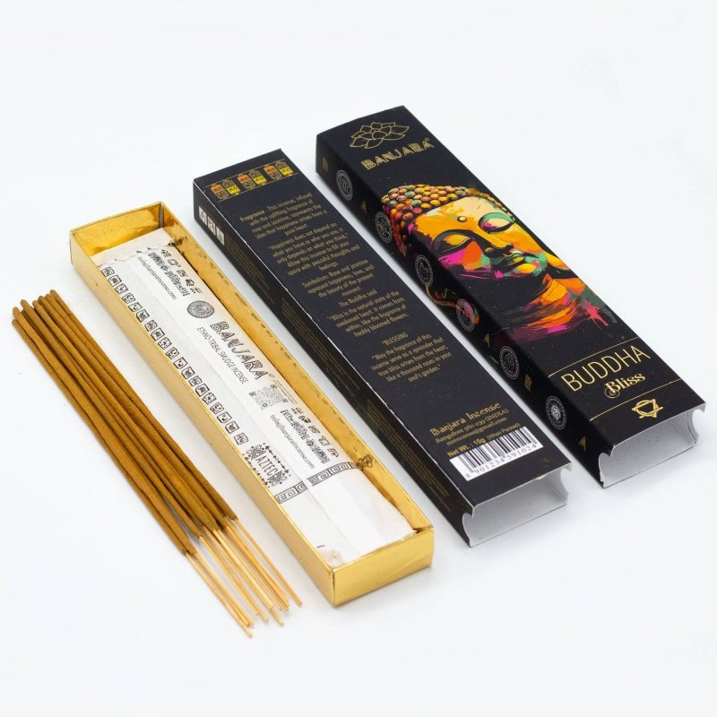 Bliss Buddha Incense Sticks 15g - Banjara Natural Incense - Incense Australia