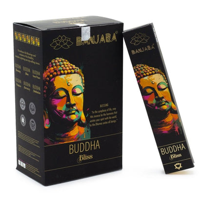 Bliss Buddha Incense Sticks 15g - Banjara Natural Incense - Incense Australia