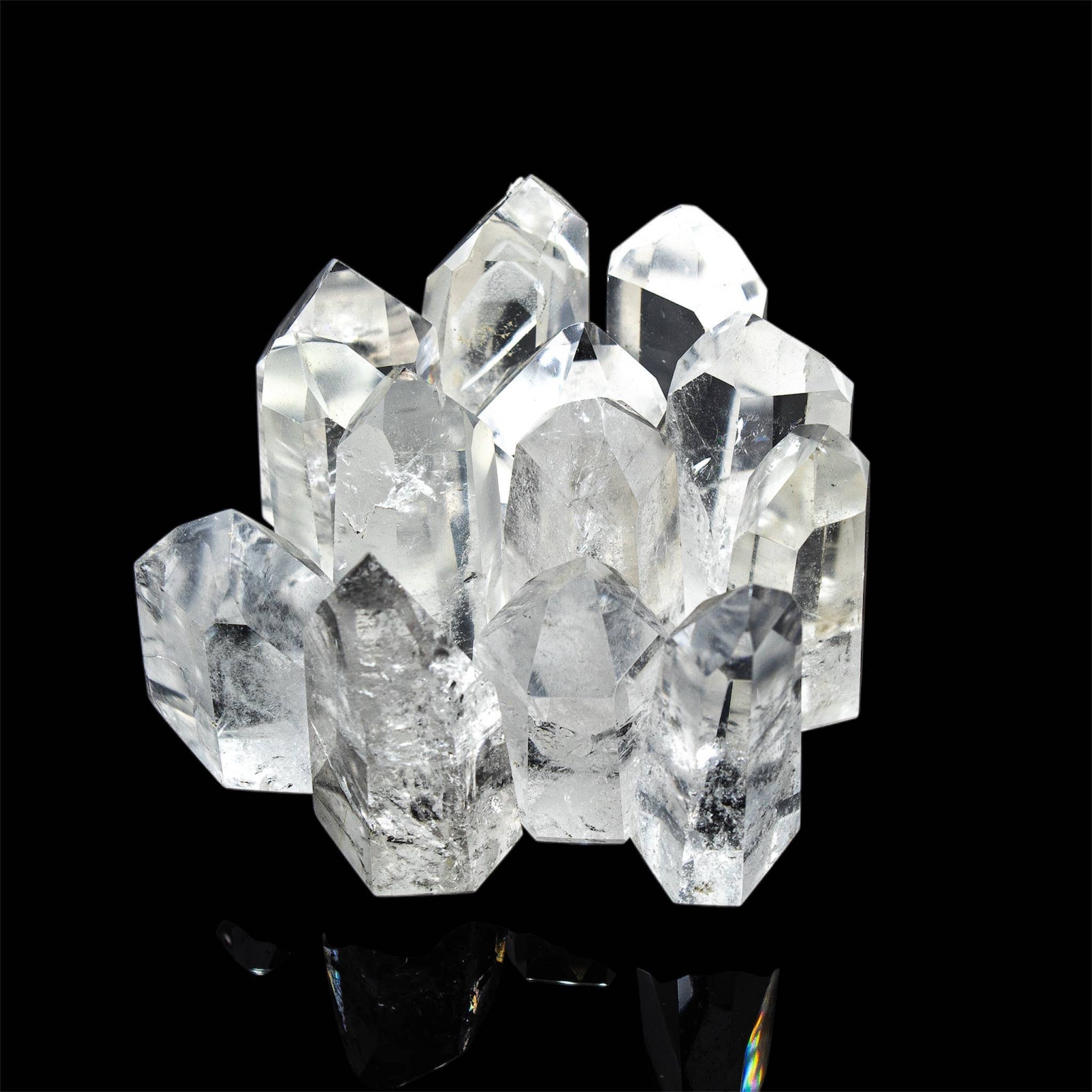 Crystals Brazil Clear Quartz Polished Points Grade A