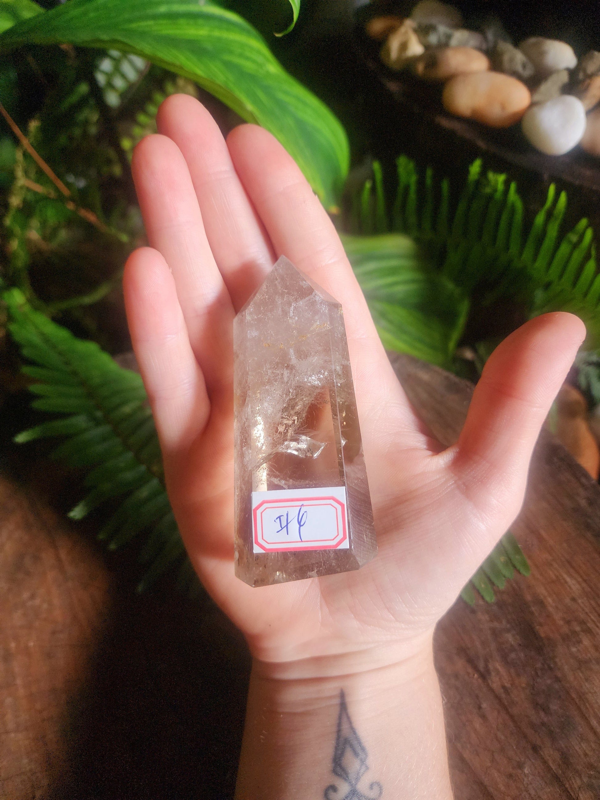 Crystals Brazil Smoky Quartz Crystal Point 143g