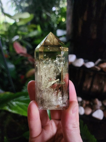 Brazilian Citrine Natural Crystal Points AAA 150 - 200g - Crystals Australia