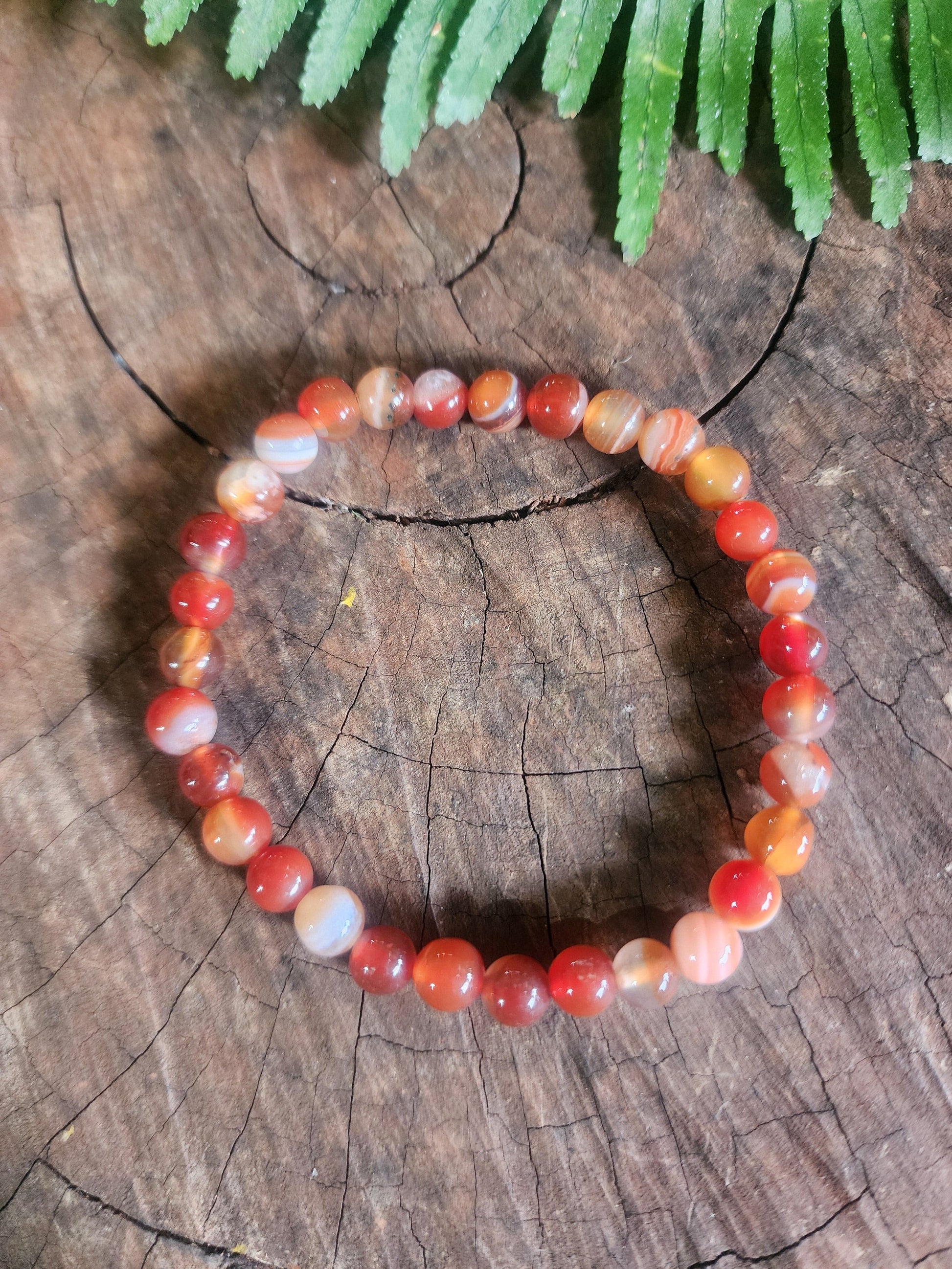Carnelian Bracelet 6mm Australia
