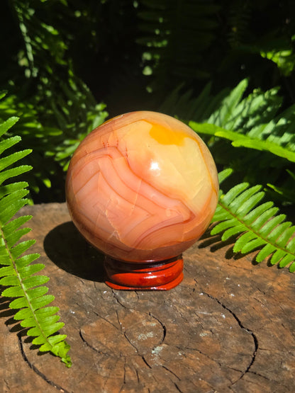 Crystals Carnelian Sphere 6cm