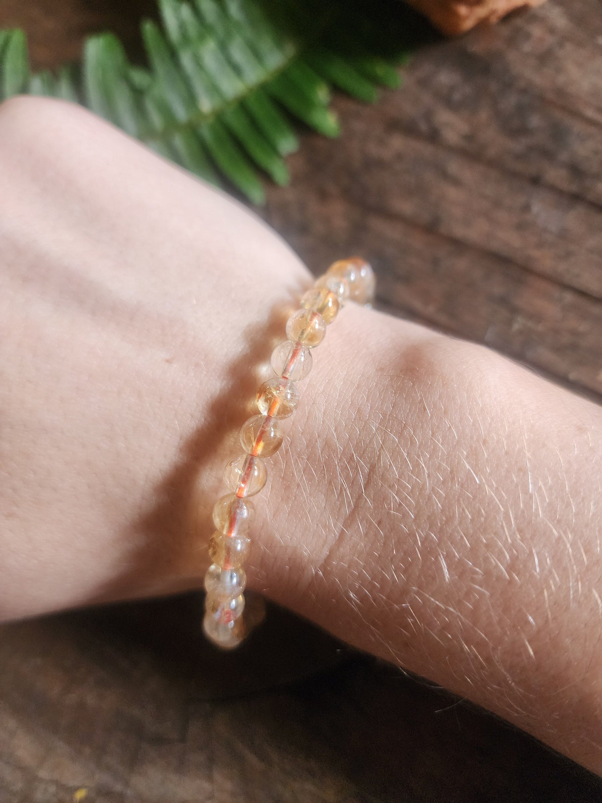 Citrine Bracelet 6mm Australia